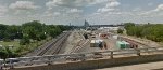 BNSF Yard view South, Ardmore, OK.